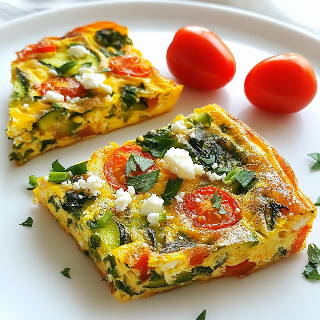 Veggie Loaded Frittata Flavorful and Nutritious Meal