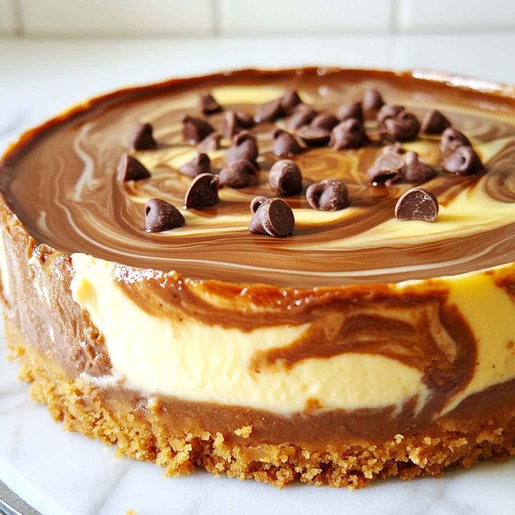Mocha Swirl Cheesecake Rich and Creamy Delight