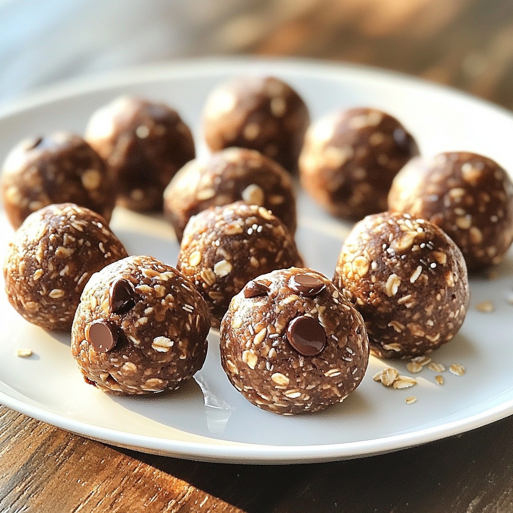 Chocolate Peanut Butter Energy Balls Easy No-Bake Treat