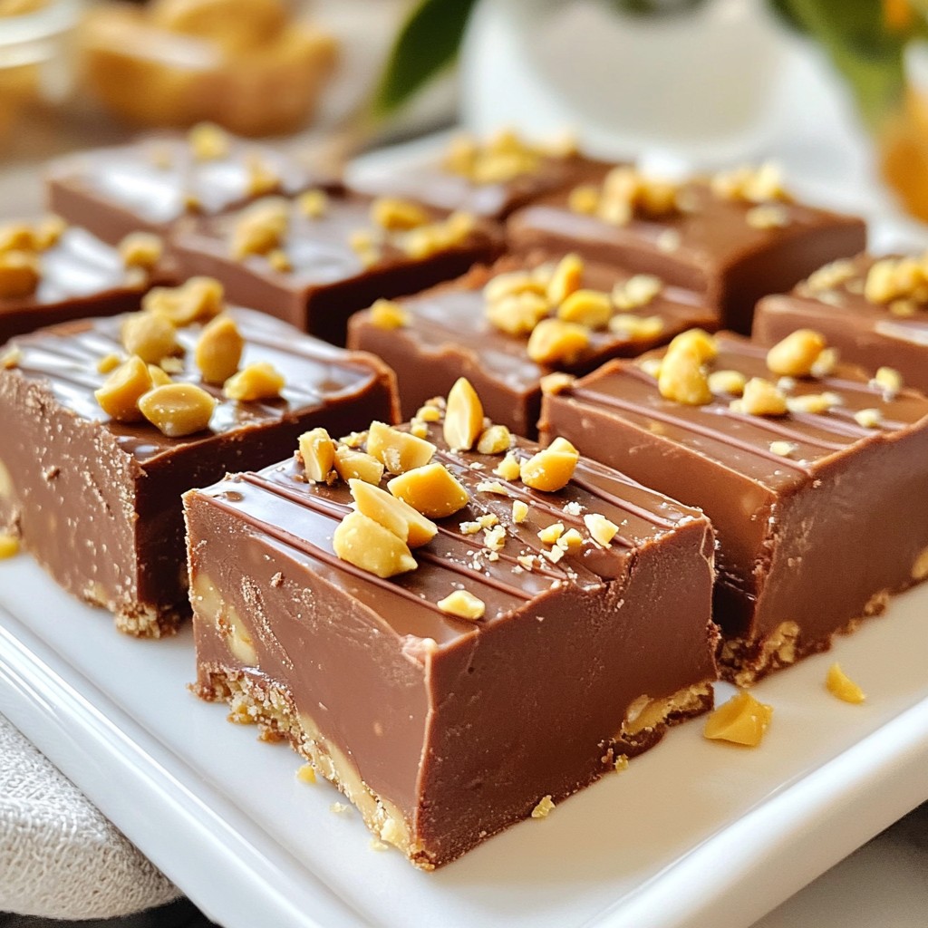 Chocolate Peanut Butter Fudge Irresistible Easy Treat
