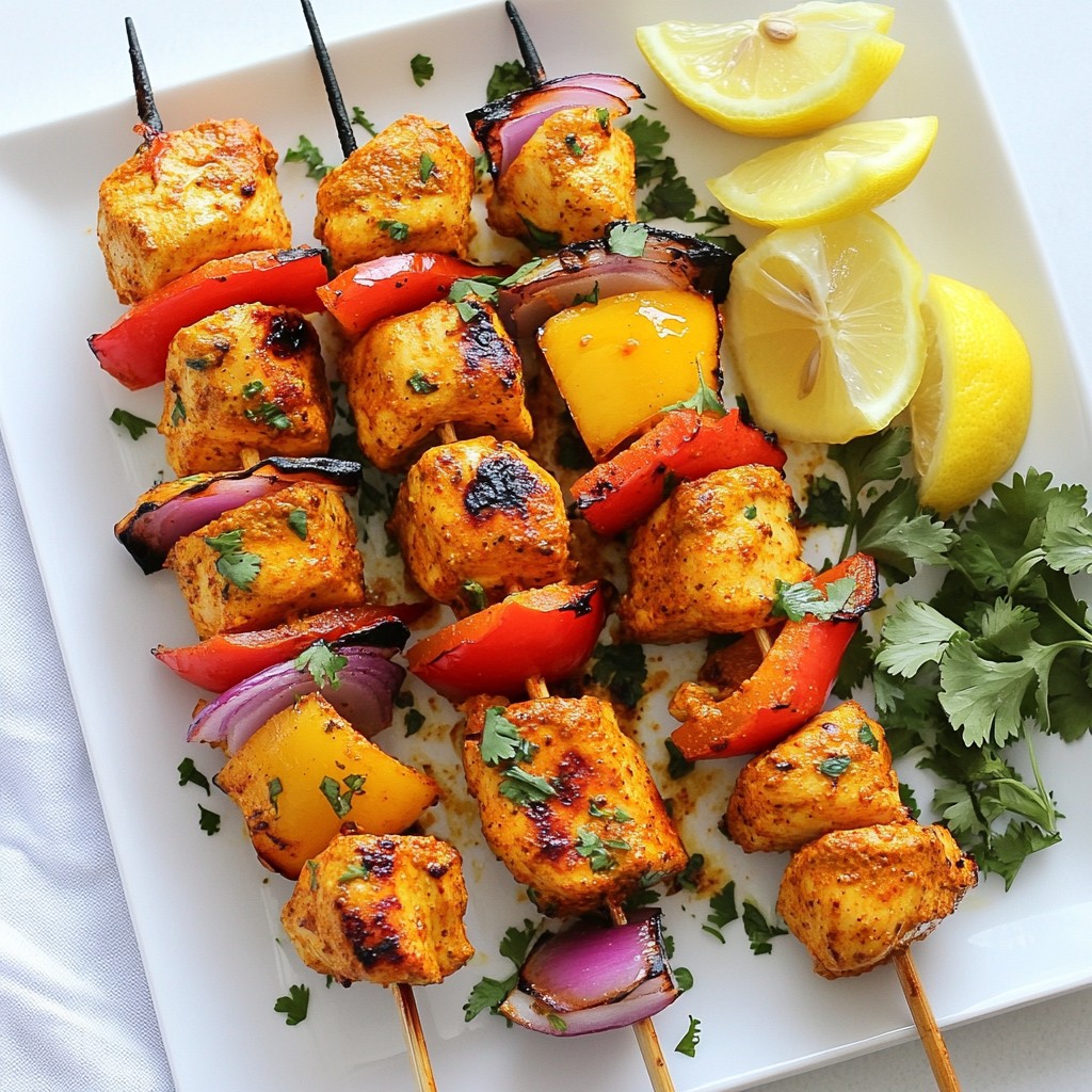 Tandoori Chicken Skewers Flavorful and Easy Recipe