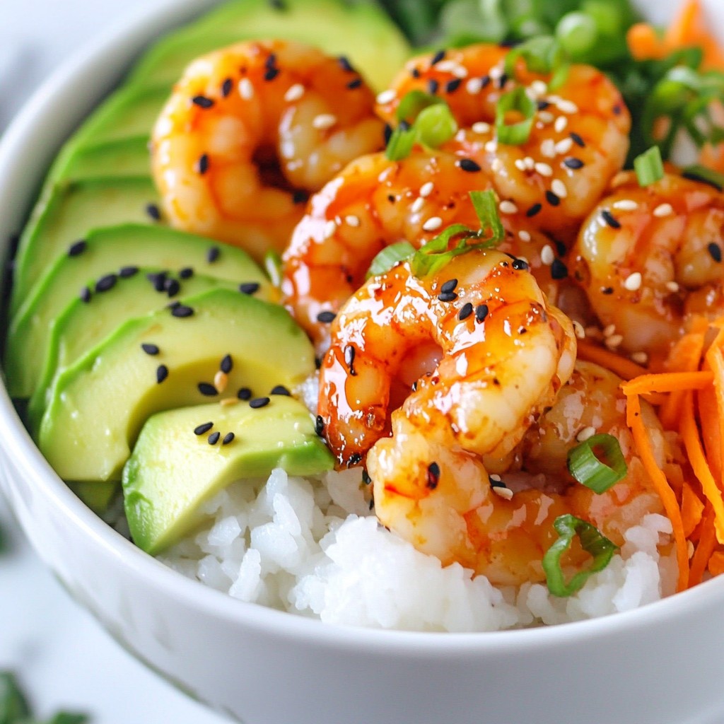 Spicy Shrimp Sushi Bowls Flavorful Fresh Delight