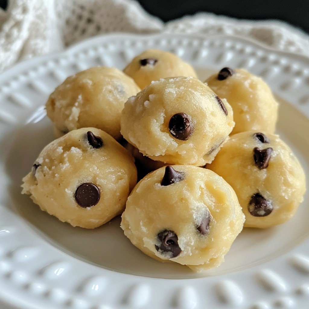 Edible Cookie Dough Bites Tasty Treat for Everyone