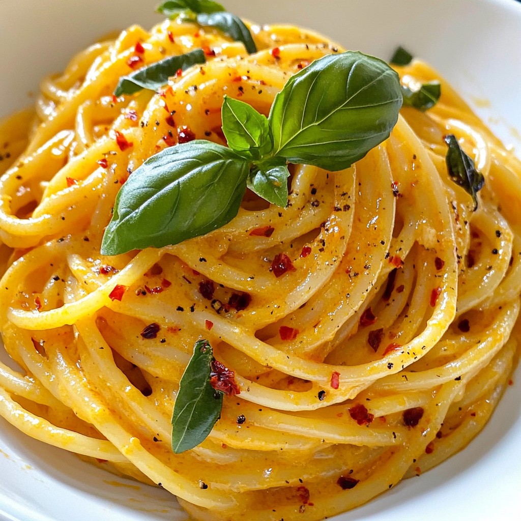 Creamy Roasted Red Pepper Pasta Simple and Savory Meal