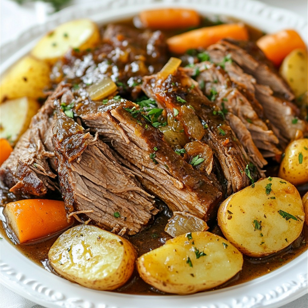 Classic Pot Roast Flavorful and Hearty Home Meal
