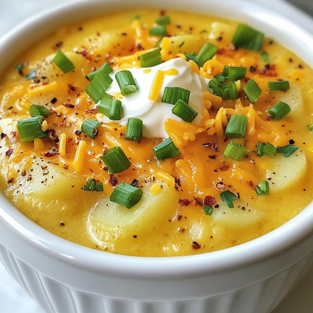 Loaded Potato Soup Creamy and Flavorful Comfort Meal