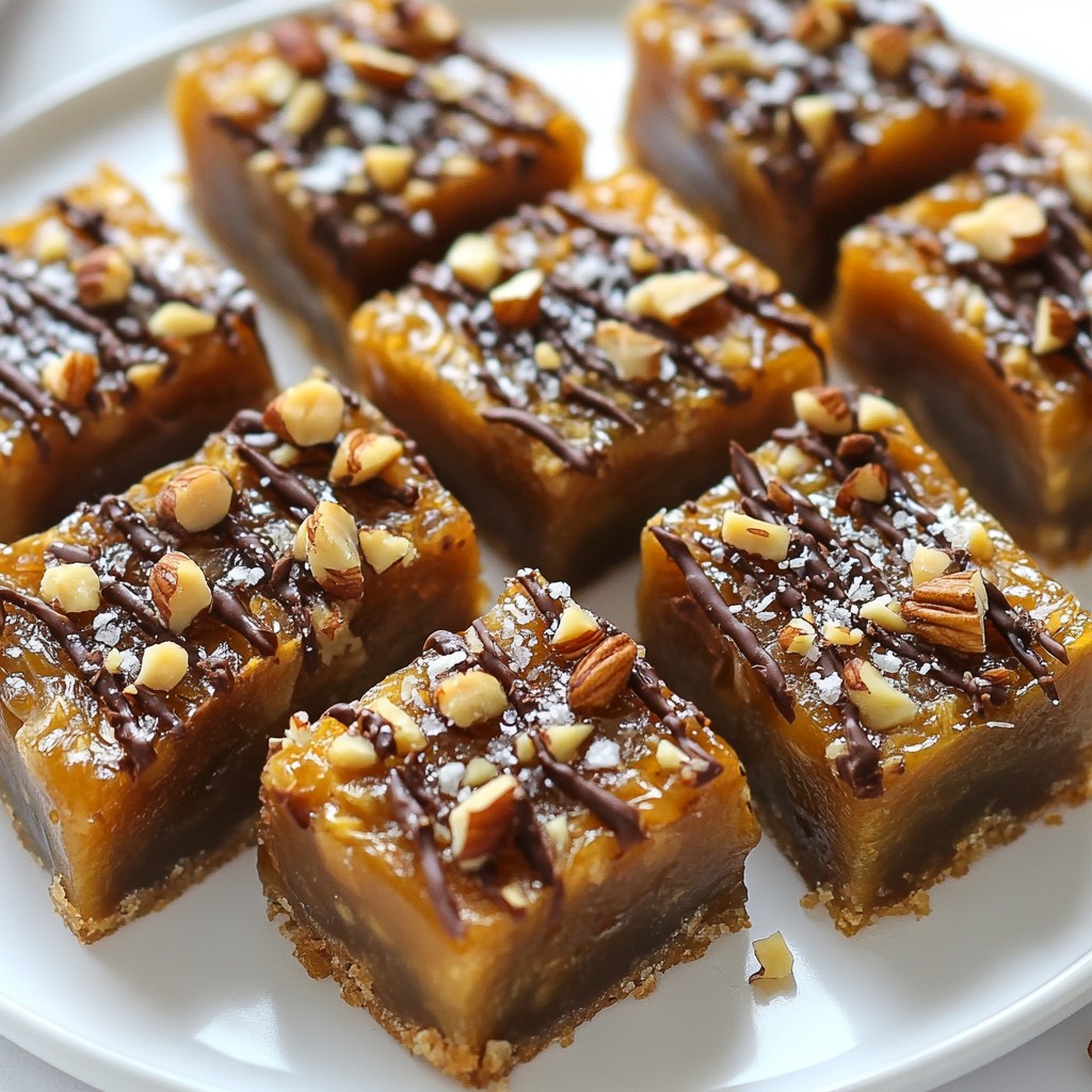 Vegan Caramel Date Squares Tasty and Simple Recipe