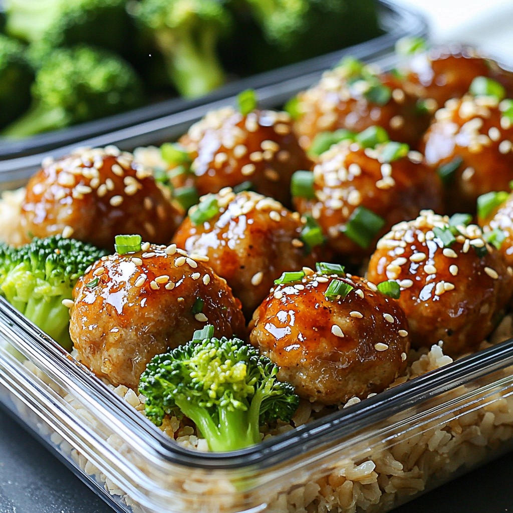 Flavorful Teriyaki Meatball Meal Prep Recipe Guide
