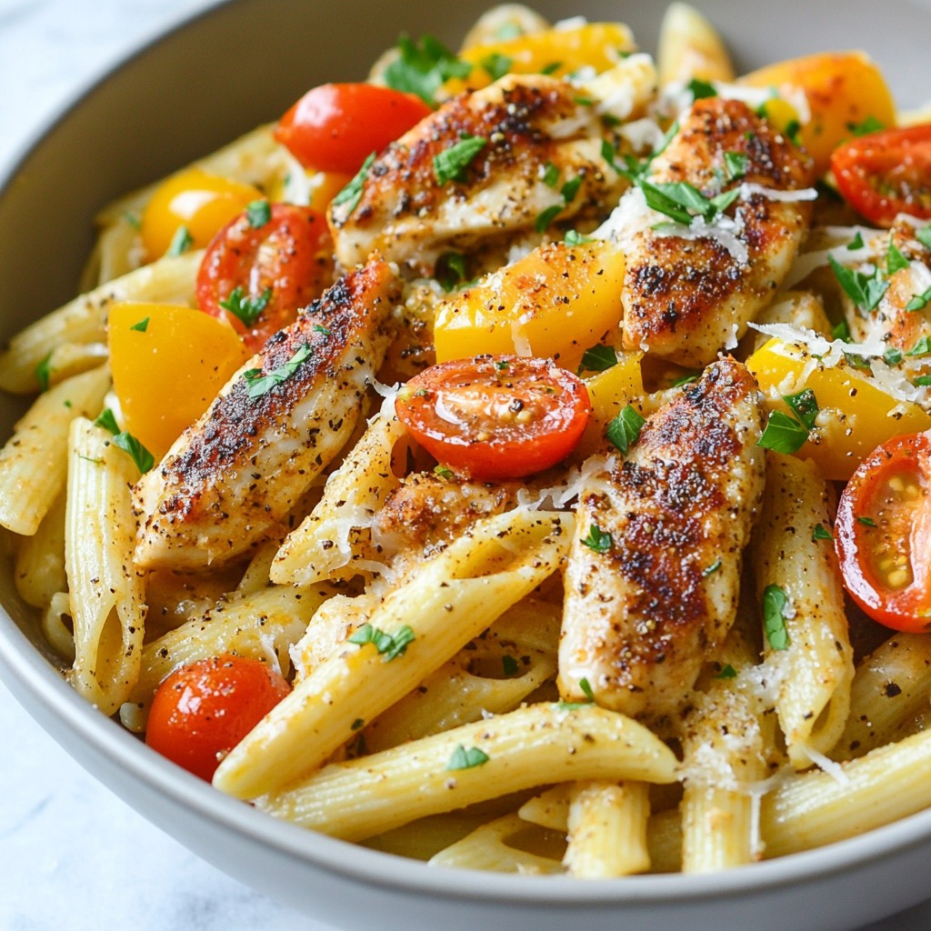 Spicy Cajun Chicken Pasta Flavorful and Easy Recipe