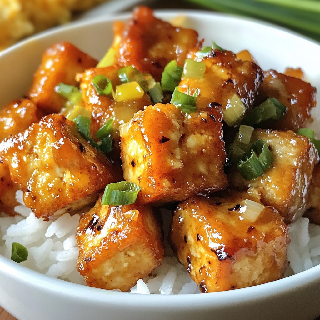 Crispy Garlic Butter Tofu Simple and Flavorful Dish