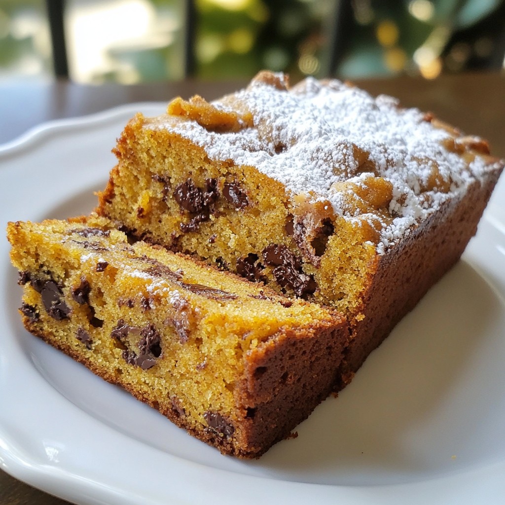 Chocolate Chip Pumpkin Bread Deliciously Simple Recipe