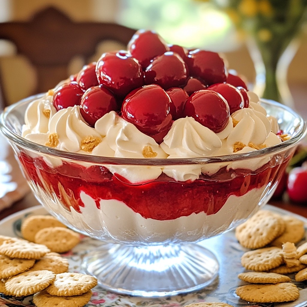Cherry Cheesecake Dip Irresistible Creamy Delight
