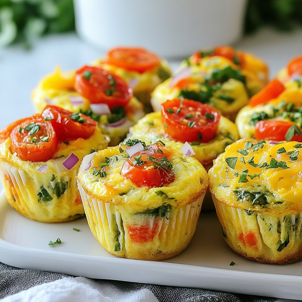 Veggie Loaded Egg Muffins Easy and Wholesome Recipe