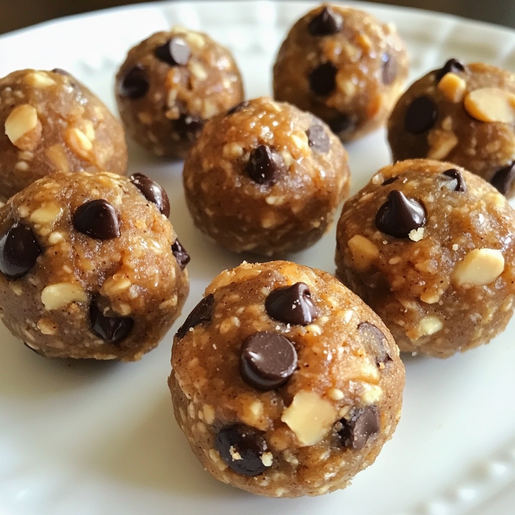 Peanut Butter Protein Balls Healthy Snack Delight