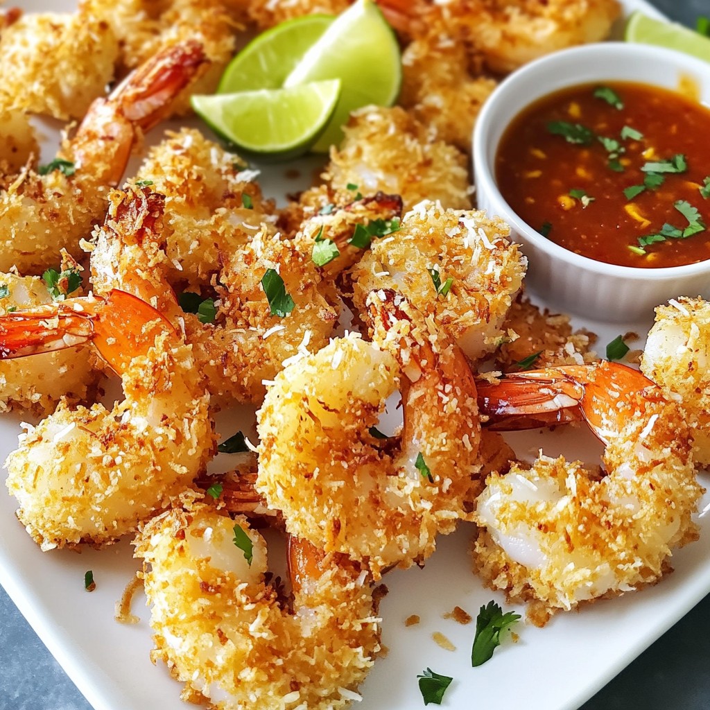 Air Fryer Coconut Shrimp Crispy and Delicious Recipe