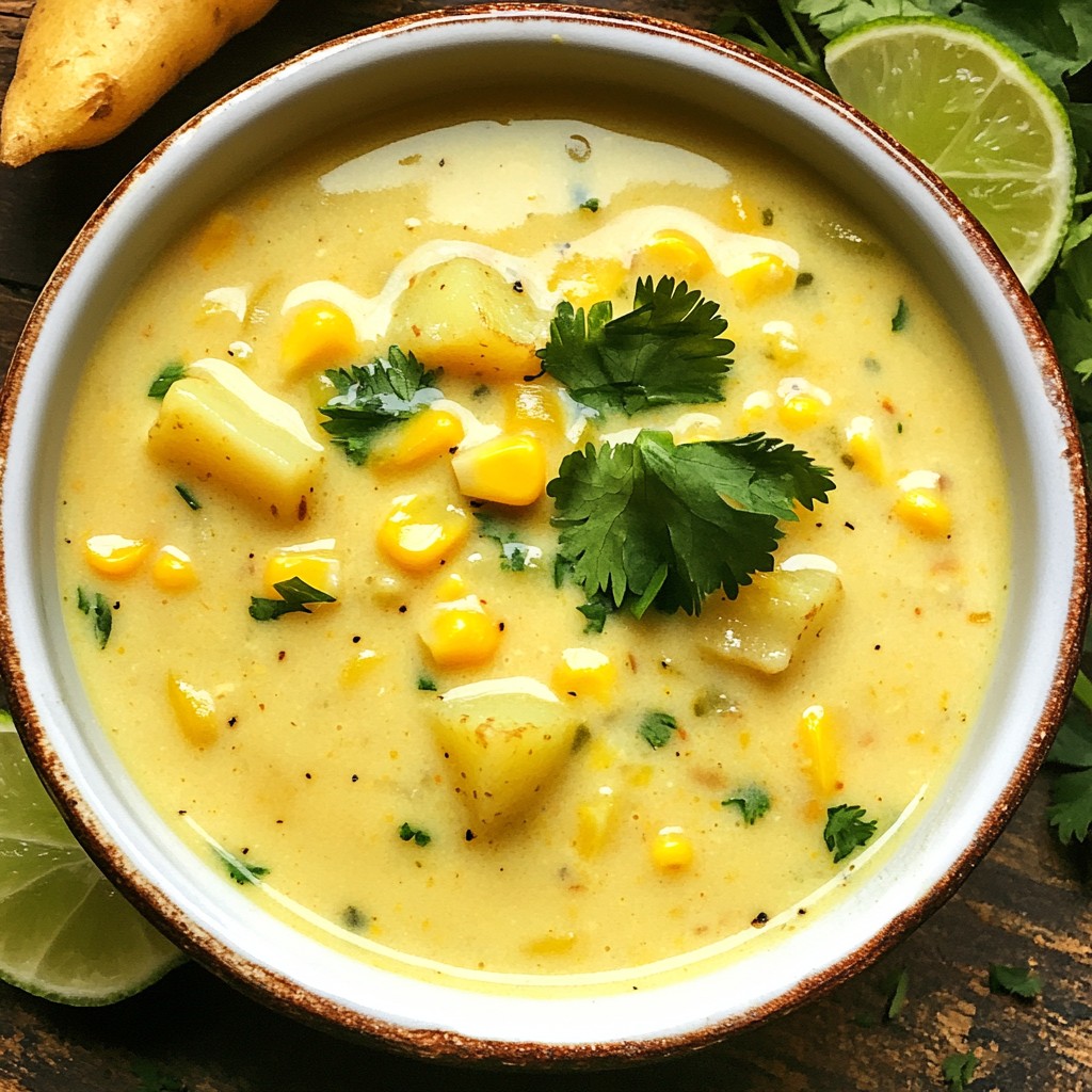 Sweet Corn Chowder Flavorful and Simple Recipe Guide