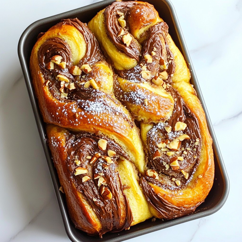 Chocolate Hazelnut Babka Delightful and Easy Recipe